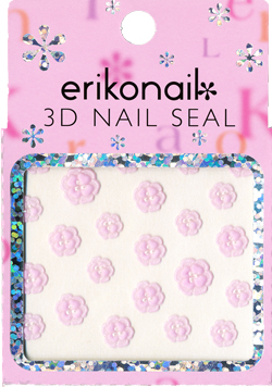 ネイルアートに ３ｄネイルシール ピンク 重ね花 立体的でとってもかわいい Erikonailの通販はau Pay マーケット ネイルショップcutienail