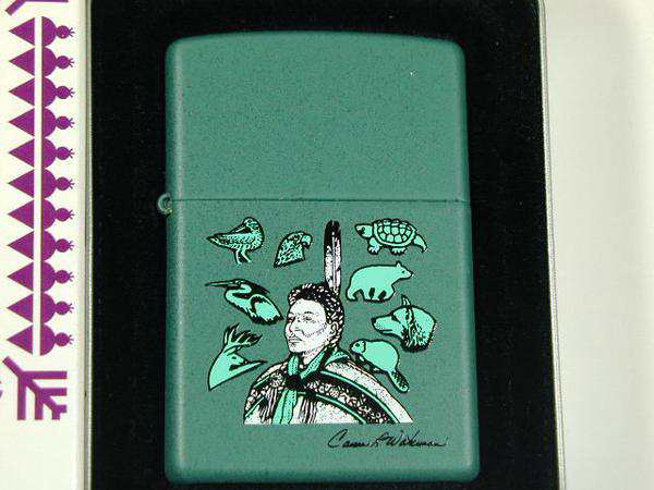 ジッポーZippo Carson Waterman（Indian Art）Pow-Wow#215CW292 