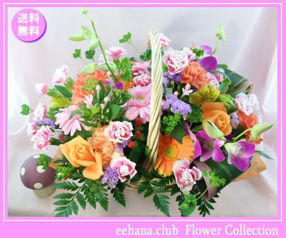 12月の誕生花 バスケットアレンジ5 000円 送料無料 ネット特価 の通販はau Pay マーケット いいhana倶楽部