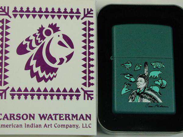 2024年新作入荷 ジッポーZippo Art）Pow-Wow#215CW292 Waterman（Indian Carson その他