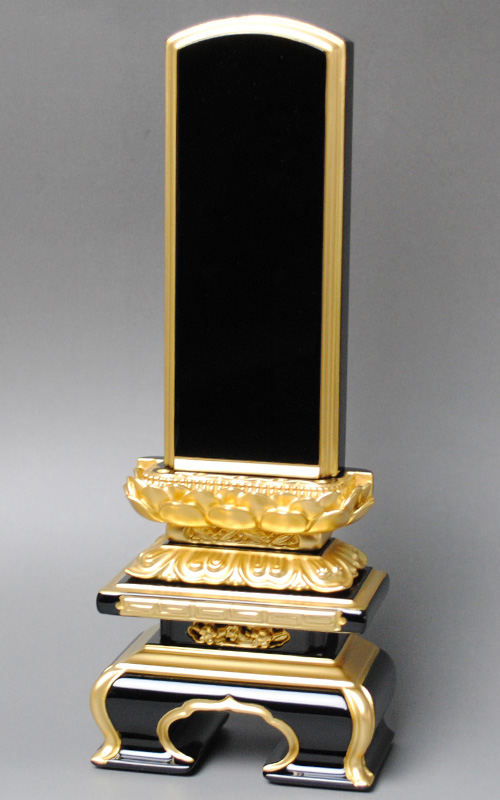 切高欄位牌 4.0寸～6.0寸 1霊分文字入れサービス 本金粉仕上 