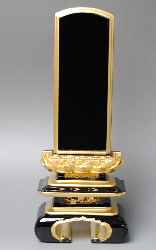 国産位牌・会津上塗り位牌・上京中ワラビ足吹蓮華面粉5.0寸の通販は