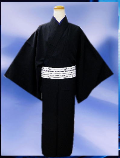 お正月 各記念日に お仕立て上がり男物男性着物5点セット黒ｍ ｌ ｌｌの通販はau Pay マーケット 和さくら庵