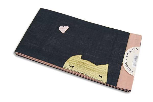 ツモリチサト浴衣 本麻半巾帯　Ｔ-120