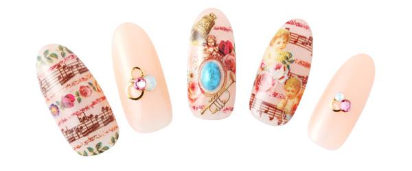 写ネイル イタリアンコンチェルト ゴシック バロック 天使や宗教画 ステンドグラスに楽譜がクラシカル の通販はau Pay マーケット ネイル ショップcutienail