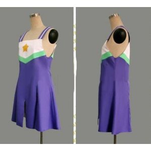 DK677　◆ らき☆すた　泉　こなた　チアリーダー　風　コスプレ衣装　新品　完全オーダメイドも対応可能
