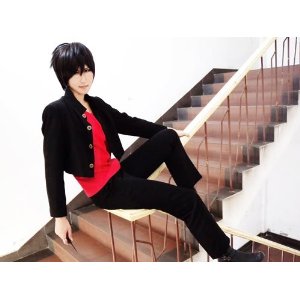 DK376デュラララ！（新）折原臨也風 学生服 ・コスプレ衣装・完全