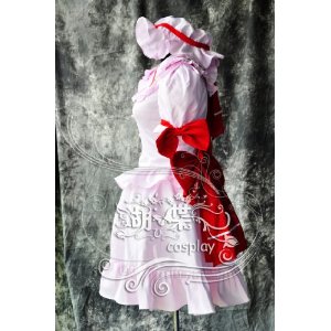 DK511 東方Project 東方紅魔郷　レミリア スカーレット 風★コスプレ衣装　新品　完全オーダメイドも対応可能_2