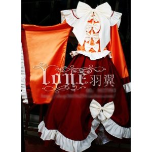 DK524東方Project☆東方永夜抄☆蓬莱山 輝夜☆コスプレ衣装 新品 完全  