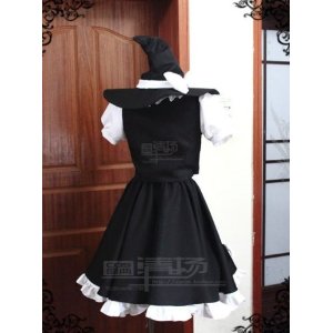 DK538 ◇ 東方project 霧雨魔理沙 （きりさめまりさ） 風 ☆コスプレ