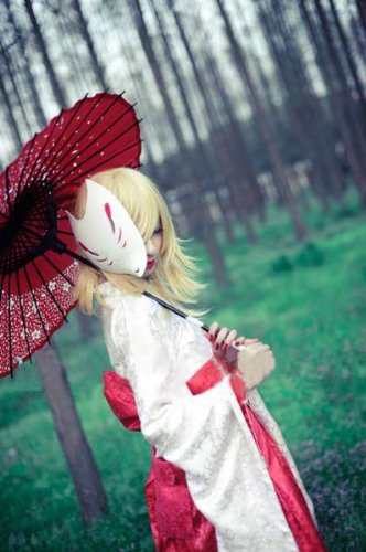 VOCALOID家族/この世異聞/狐の嫁入り/鏡音リン 風 コスチューム