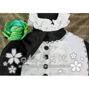 DK604　◆ VOCALOID （ボーカロイド）　鏡音リン　 山茶花 　風★コスプレ衣装　新品　完全オーダメイドも対応可能 DK604 ◇ VOCALOID （ボーカロイド） 鏡音リン 山茶花 風☆コスプレ