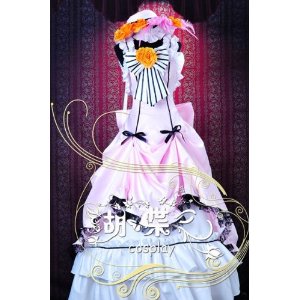 DK608　◆ 黒執事  （くろしつじ）　 シエル  お嬢様ver　風 02★コスプレ衣装　新品　完全オーダメイドも対応可能の通販は