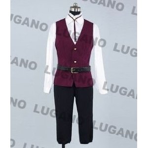 DK1071 『DIABOLIK LOVERS -ディアボリックラヴァーズ-』逆巻アヤト 風 コスプレ衣装　完全オーダメイドも対応可能