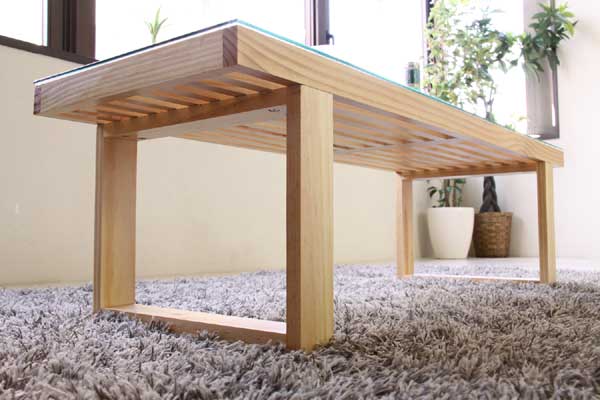 送料無料】シンプルスタイルミッドセンチュリーデザインテーブルの通販