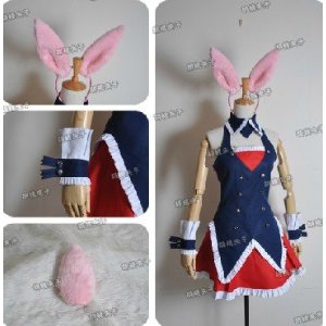 DK1271  ◆ 問題児たちが異世界から来るそうですよ?　☆ 黒ウサギ  　風 　コスプレ衣装  　完全オーダメイドも対応可能