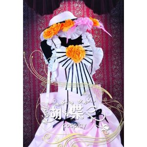 DK608 ◇ 黒執事 （くろしつじ） シエル お嬢様ver 風 02☆コスプレ