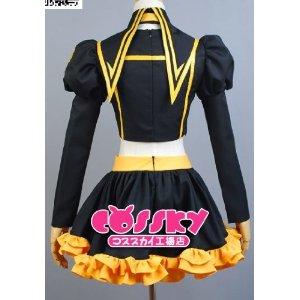 【costomo製】恋愛フィロソフィア　コスプレ衣装　鏡音リン Amazon.co.jp: コスプレ衣装 VOCALOID□初音ミク□恋愛