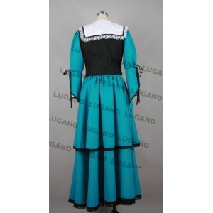 DK1023 ローゼンメイデン☆RozenMaiden☆翠星石(黒) 風 コスプレ衣装