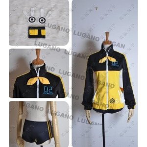 DK1009 VOCALOID☆初音ミク☆　歌姫計画 鏡音リン 風 コスプレ衣装　 新品　完全オーダメイドも対応 DK1009 VOCALOID☆初音ミク☆ 歌姫計画 鏡音リン 風 コスプレ衣装 新品