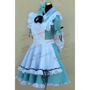 DK625　◆ 黒執事 （くろしつじ）　メイリン メイド服 風 ★コスプレ衣装　新品　完全オーダメイドも対応可能 DK625 ◇ 黒執事 （くろしつじ） メイリン メイド服 風 ☆コスプレ衣装