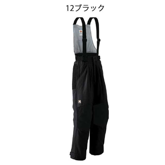 防寒服 旭蝶繊維 極寒サロペットパンツ(ツータック脇シャーリング) 51003 サイズ5L・6L