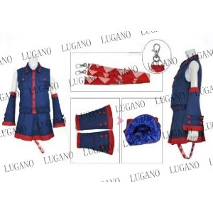 DK1310 ボーカロイド VOCALOID 重音テト☆ヘッドホン付き風 コスプレ