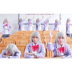 DK2192 這いよれ！ニャル子さん☆市立昂陵高校女子制服　コスチューム、コスプレ衣装 完全オーダーメイドも対応可能_2