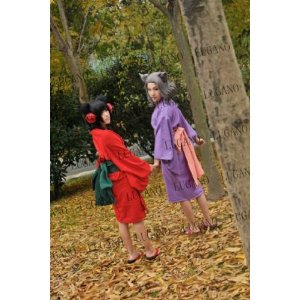 DK2024 おとめ妖怪ざくろ ざくろコスプレ和装風 コスチューム