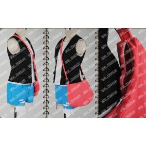 DK1739 高品質コスプレ衣装 ポケモンブラック・ホワイト風 女主人公