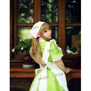 DK1618  Axis powers ヘタリア ハンガリー メイド風  コスプレ衣装　完全オーダメイドも対応可能 DK1618 Axis powers ヘタリア ハンガリー メイド風 コスプレ衣装 完全