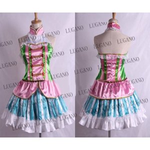 DK1533 艶漢~アデカン/尚月地☆吉原安里(幼少)  コスプレ衣装  完全オーダメイドも対応可能 DK1533 艶漢~アデカン/尚月地☆吉原安里(幼少) コスプレ衣装 完全オーダ