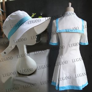 DK1064 VOCALOID 初音ミク ミク MIKU 夏休み記憶 風 コスチューム