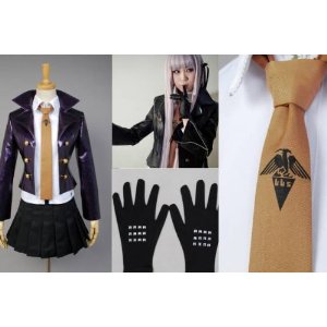 DK2162 ダンガンロンパ 絶望の高校生 霧切響子 衣装＋ウイッグ