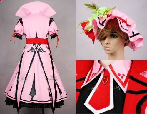 DK2487 東方project 紅魔城 レミリアスカーレット 風 コスプレ