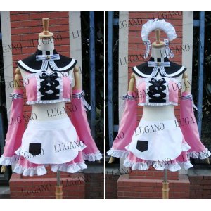 DK1445 オトコのコはメイド服がお好き！？ 次男ユキ風 コスプレ衣装　　完全オーダメイドも対応可能