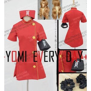 DK1610  貧乏神が!★紅葉風 看護婦　衣装＋ウイッグ　 コスプレ衣装　オーダメイドも対応可能