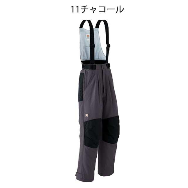 防寒服 旭蝶繊維 極寒サロペットパンツ(ツータック脇シャーリング) 51003 サイズ5L・6L