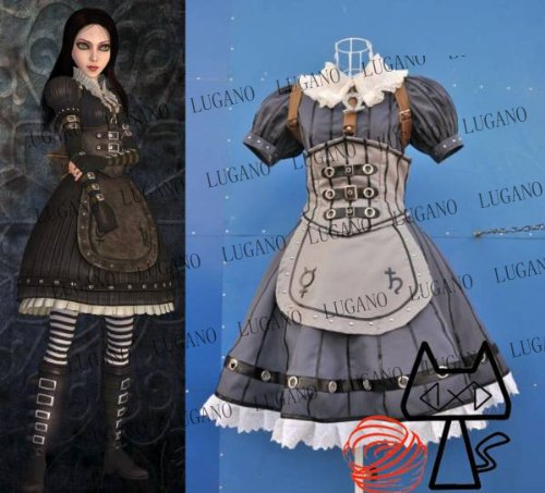 アリス マッドネス リターンズ Steamdress風 コスプレ衣装 完全オーダメイドも対応可能 K2570の通販はau Pay マーケット ティアーモショップ
