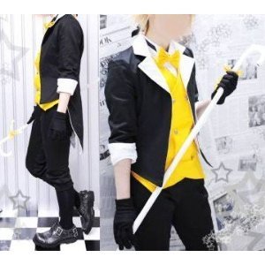 Vocaloid ボーカロイド 初音ミク 夢喰い白黒バク 鏡音レン 風 コスプレ衣装 完全オーダメイドも対応可能 K413の通販はau Pay マーケット ティアーモショップ