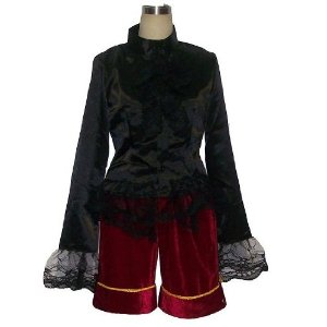 DK2207 高品質コスプレ衣装・黒執事 シエル・ファントムハイ ヴ風 赤