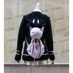 DK1414 LUGANO- ダンガンロンパ2○ 七海千秋 衣装＋ウイッグ＋