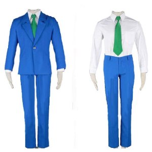 DK1804 名探偵コナン★ 工藤新一 風 コスチューム、コスプレ　　コスプレ衣装　完全オーダメイドも対応可能