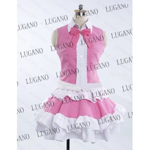 DK1971 ダンガンロンパ 希望の学園と絶望の高校生 舞園さやか（まいぞの さやか）コスチューム、コスプレ  オーダメイドも対応可能