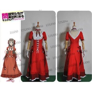 DK1530 問題児たちが異世界から来るそうですよ？☆久遠飛鳥  コスプレ衣装  完全オーダメイドも対応可能