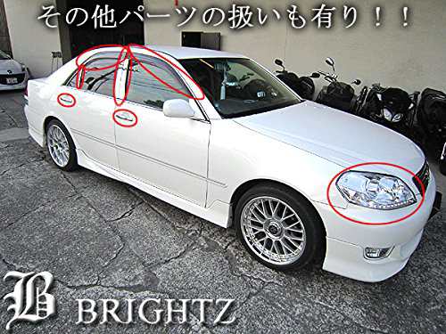 Brightz トヨタ マークii 110 115系 超鏡面ステンレスメッキピラー