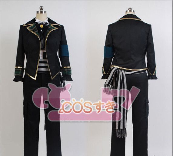 MARGINAL#4 藍羽ルイ 制服　ベルベット コスプレ衣装 高品質 新品 Cosplay アニメ_1
