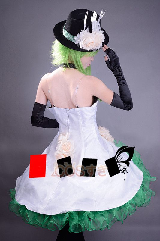 VOCALOID2 ボーカロイド 初音ミク GUMI 山茶花 ホワイト ドレス スプレ