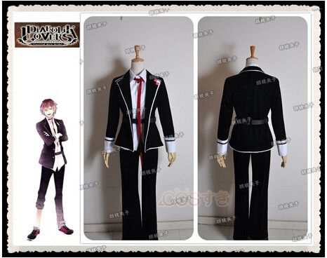 DIABOLIK LOVERS ディアボリックラヴァーズ 逆巻アヤト 男子制服　コスプレ衣装 高品質 新品 Cosplay アニメ