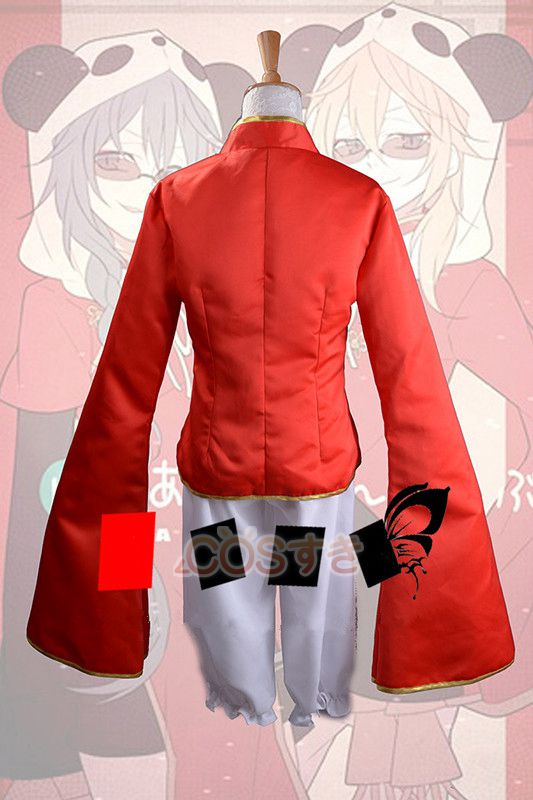 VOCALOID　鏡音レン レッド イベント パーティー コスチューム コスプレ衣装 高品質 新品 Cosplay アニメ_3